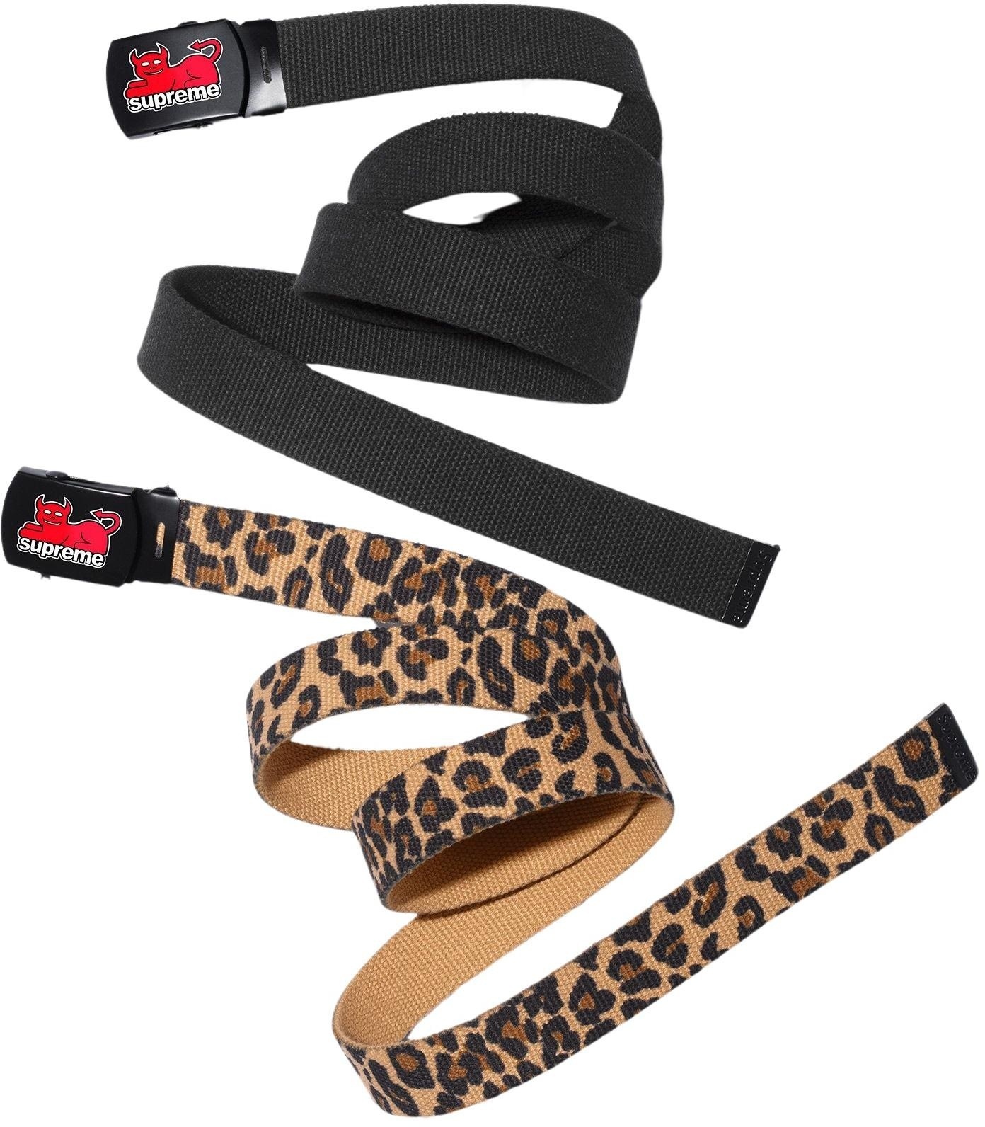Supreme/Toy Machine Webbing Belt
